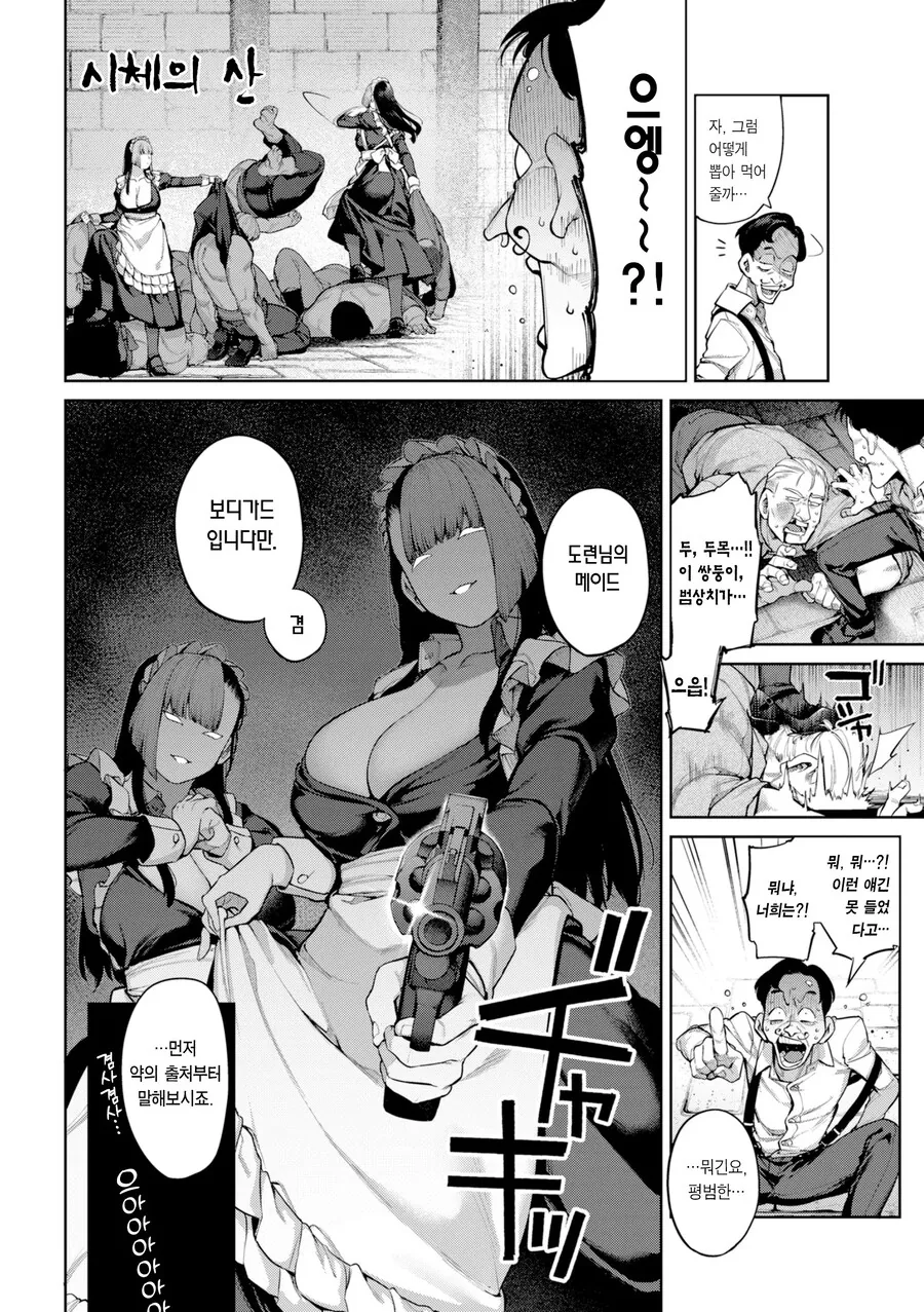 귀하게 자란 도련님을 경호하는 쌍둥이 메이드.manhwa - 이미지 10