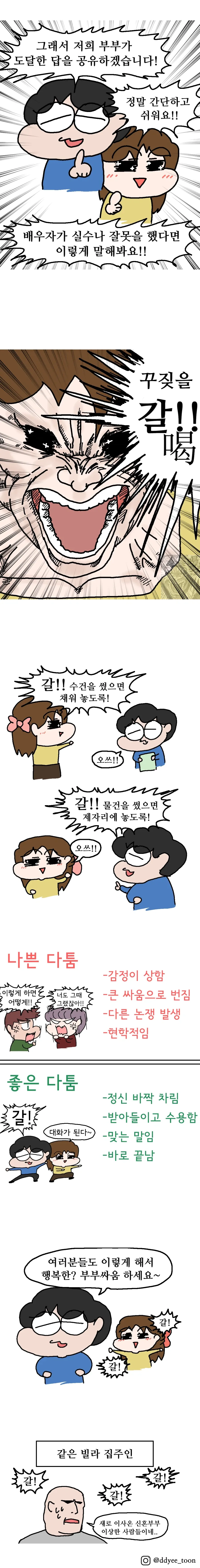 신혼부부가 싸우는.Manhwa - 이미지 2