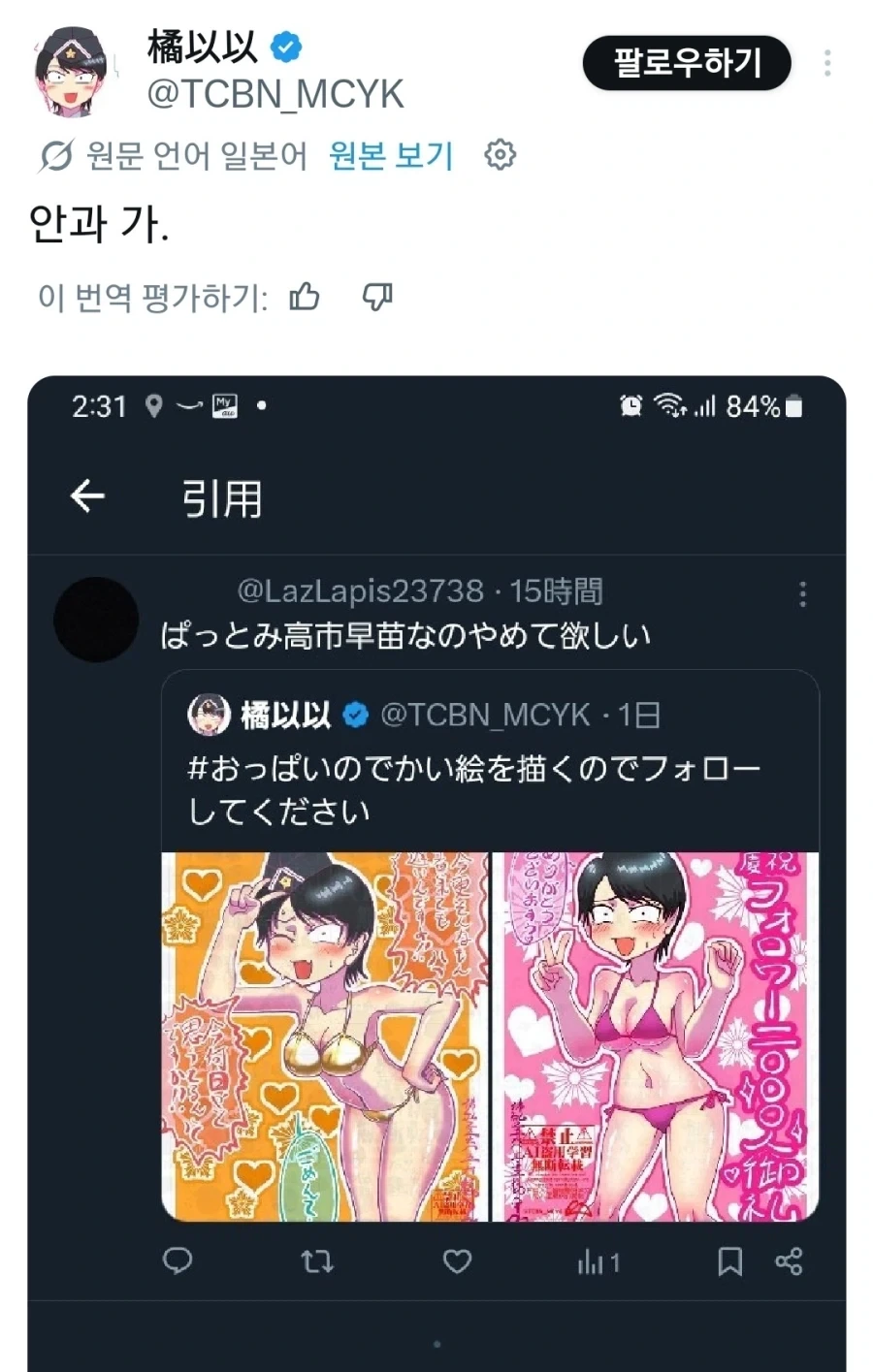 취향을 모욕당해서 분개하는 일본일러스트레이터 - 이미지 7