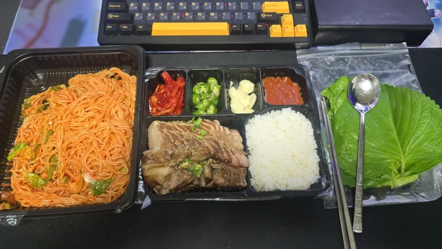 보쌈에 비빔국수