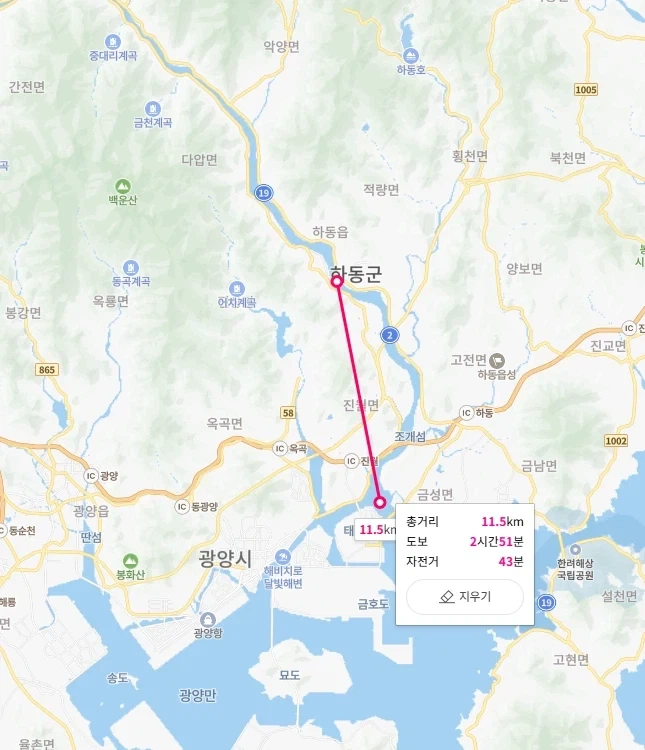 바다물이 올라오고 있다는 섬진강 하류 - 이미지 9