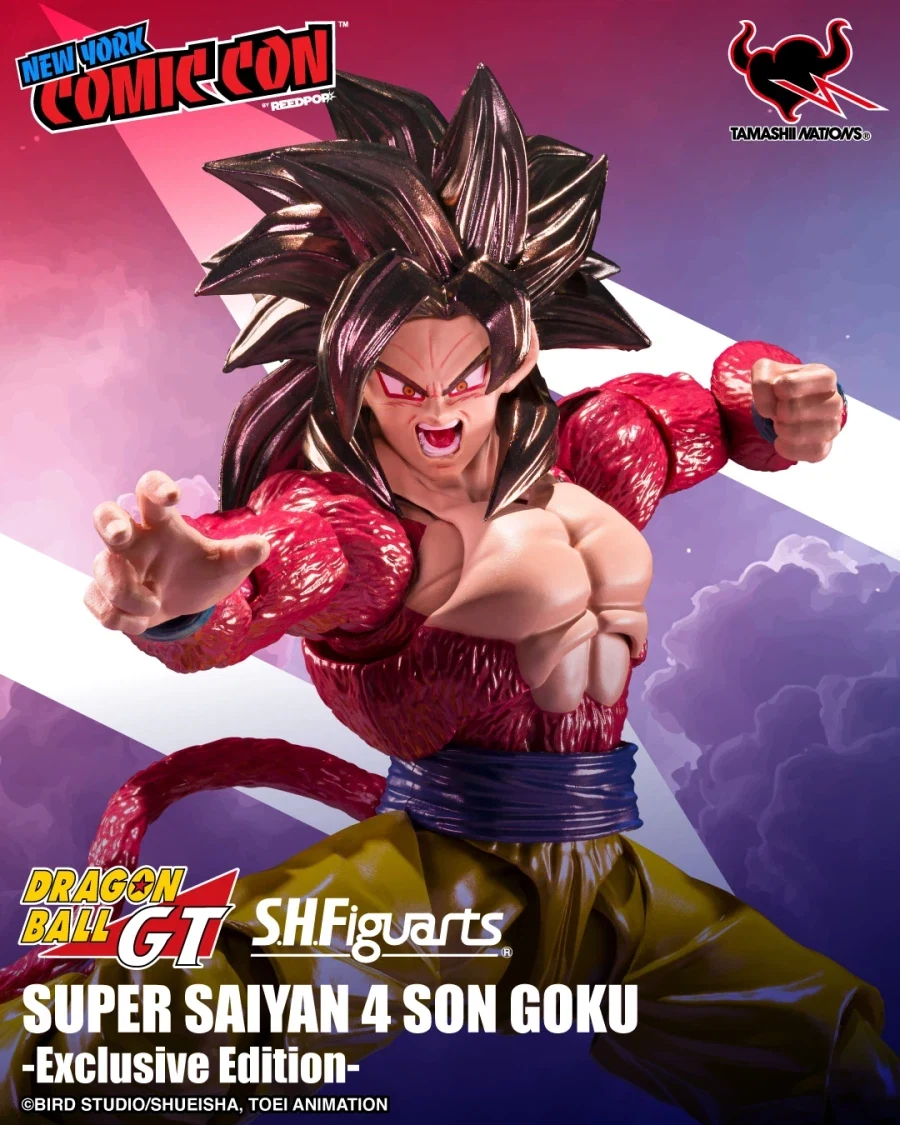 [반다이] 뉴욕코믹콘 2026한정 S.H.Figuarts 슈퍼 사이어인 4 손오공