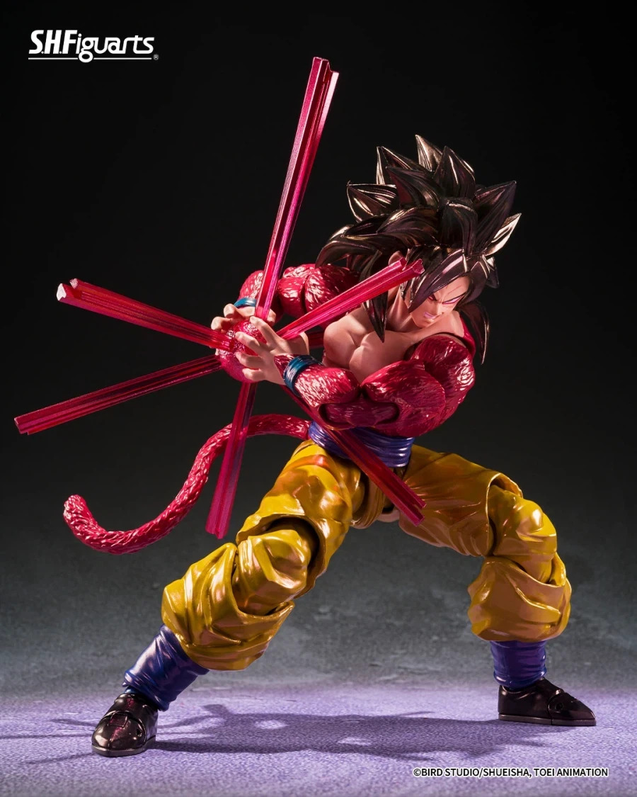 [반다이] 뉴욕코믹콘 2026한정 S.H.Figuarts 슈퍼 사이어인 4 손오공 - 이미지 4