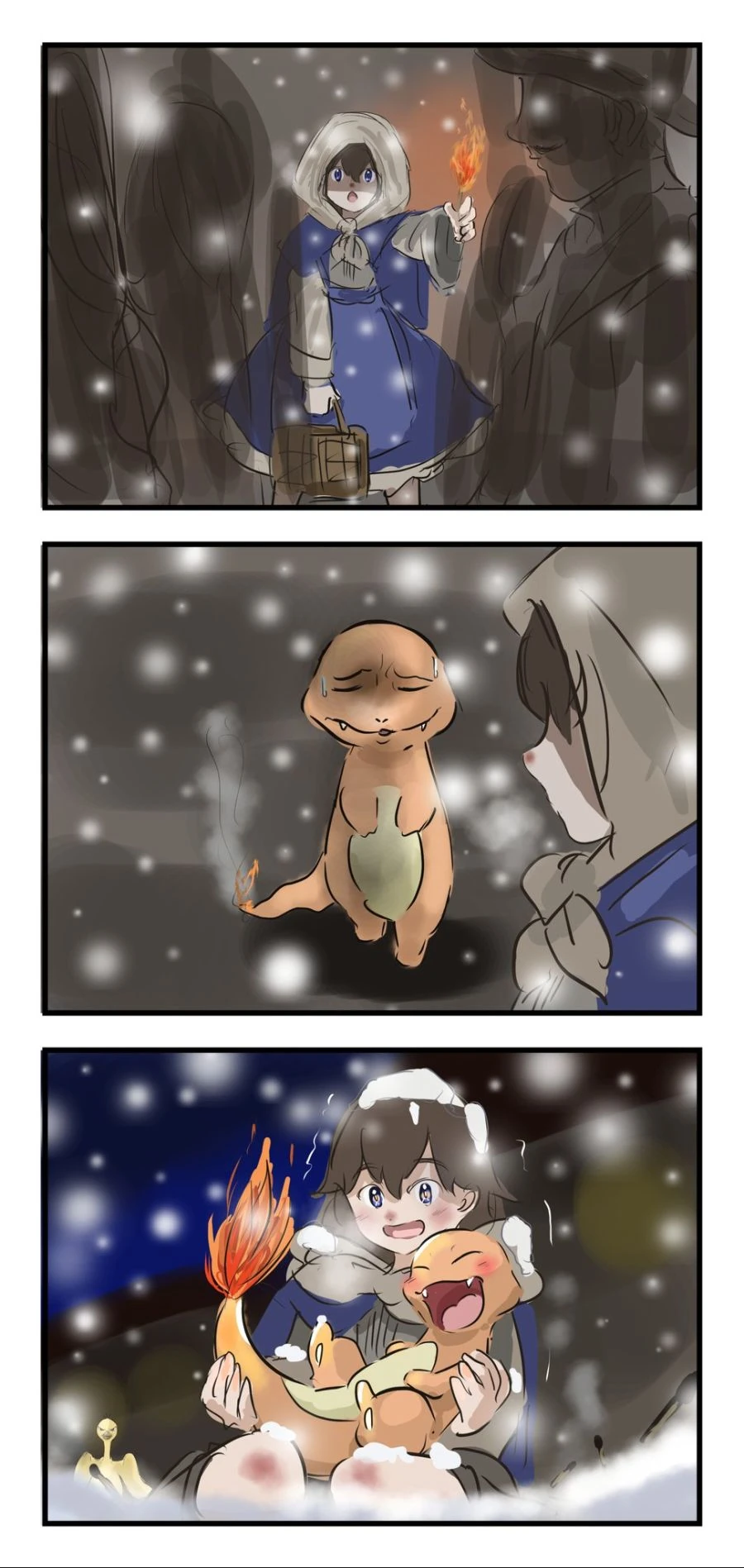 성냥팔이 소녀 만화.manwha