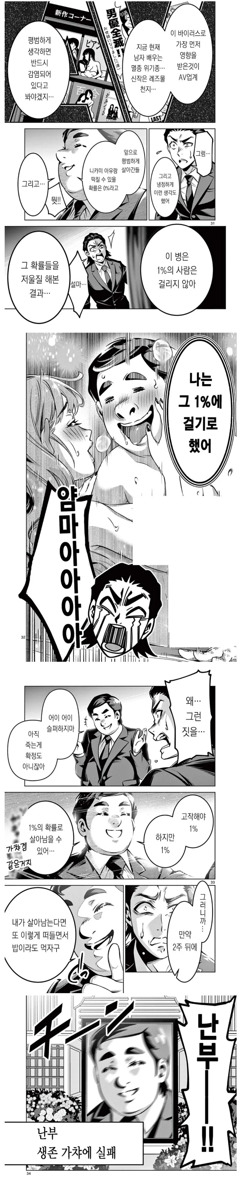 남자만 죽는병이 창궐하는 세상.manhwa - 이미지 6