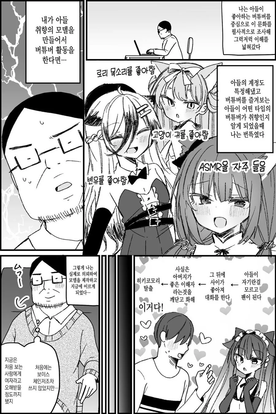 버튜버 활동을 하는 아빠의 사연.manga - 이미지 6