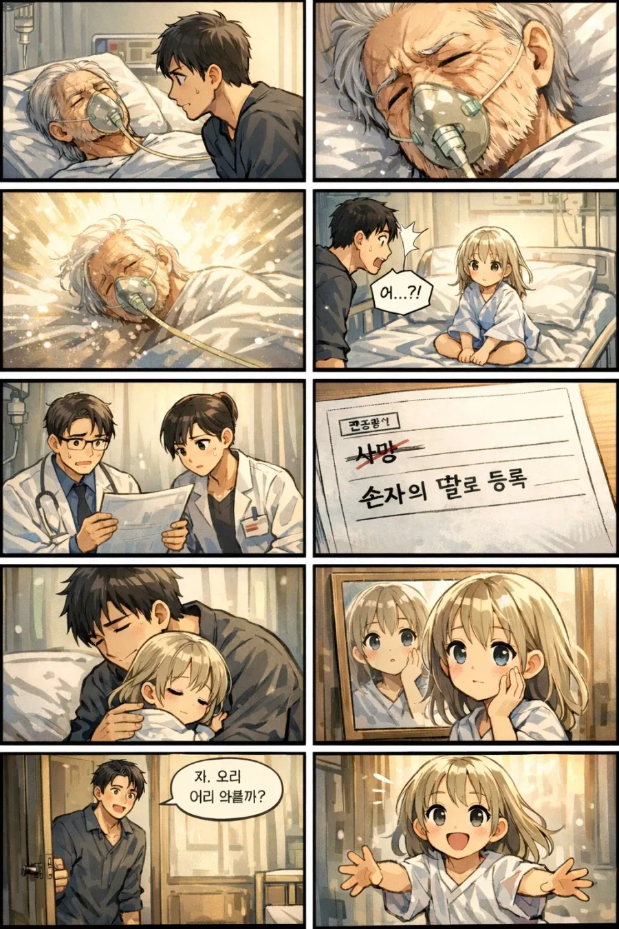 GPT로 만든 TS물 만화