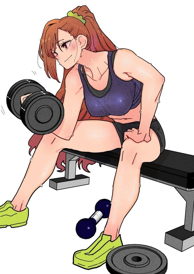 @,ㅎㅂ) 헬스하는 나츠하