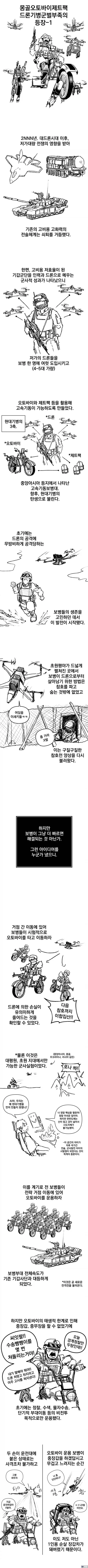몽골오토바이제트팩드론기병군벌 부족의 등장