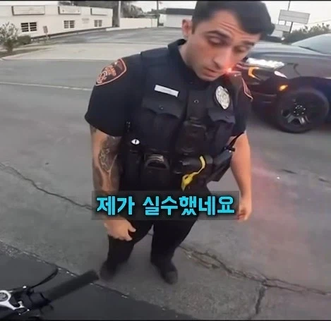 길가던 시민을 붙잡은 경찰 - 이미지 3