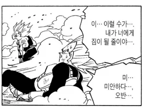 드래곤볼)베지터가 오반에게 사과한 이유 - 이미지 2