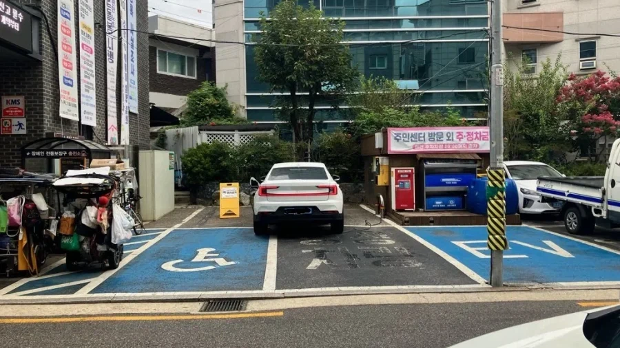 패기 넘치는 전기차 주차.jpg - 이미지 3