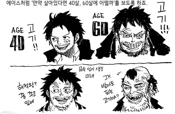원피스 루피에 대한 의외의 이미지 - 이미지 3