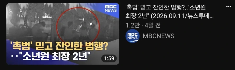 자기 촉법이라 소년원 안 간다던 학폭 가해자의 최후