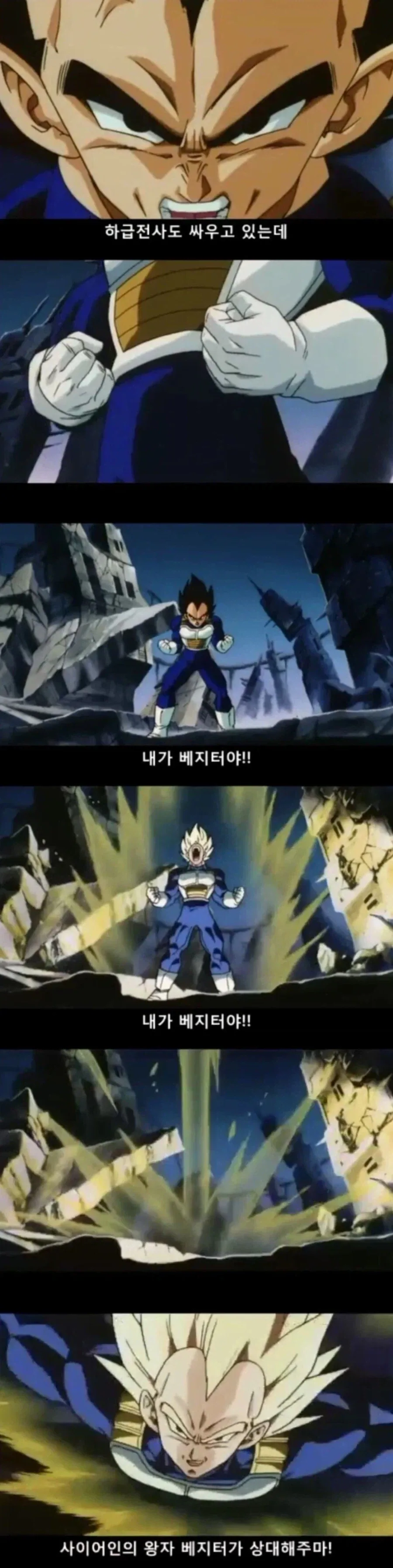 드래곤볼) 오레가 베지타다!!!!