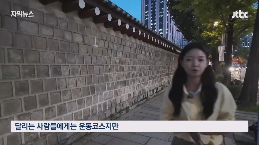 짜증을 내면서 가니까 ＇황당＇..러닝 성지로 떠오르는 광화문 댕댕런 - 이미지 27