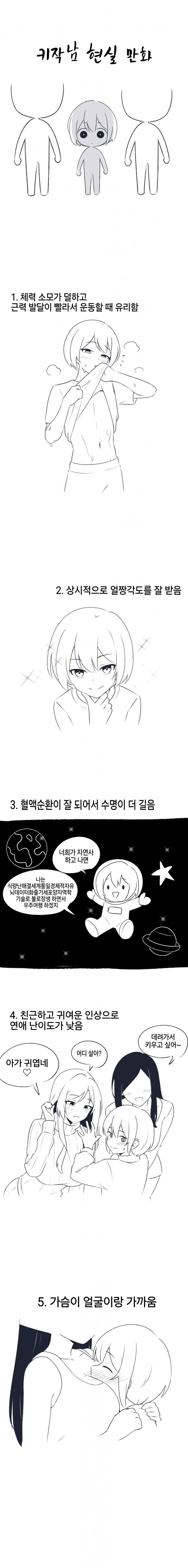 키 작은 남자의 현실...manhwa