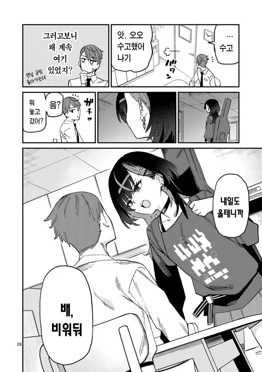 밴드 보컬이 매니저에게 야식을 만들어주는 이유 manhwa - 이미지 29