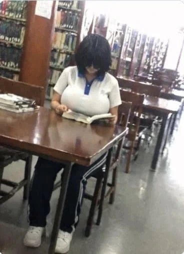 도서관 음침녀 현실판