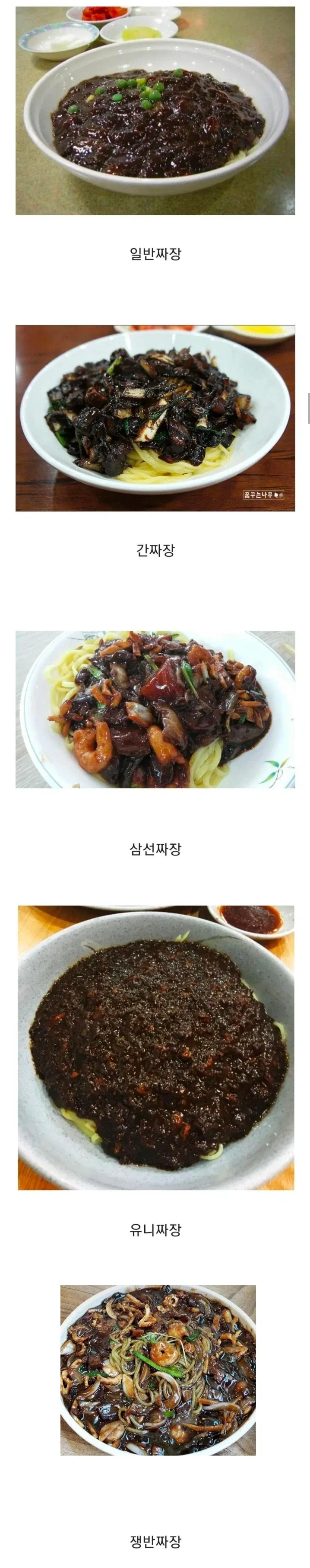 짜장면 취향존