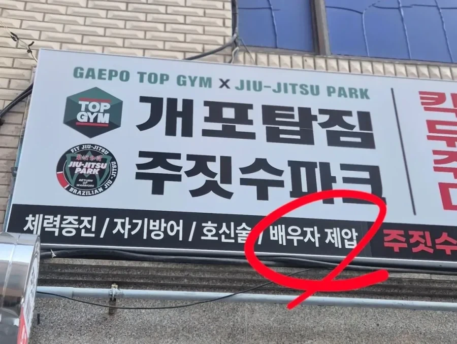 뭔가 이상한 주짓수 학원
