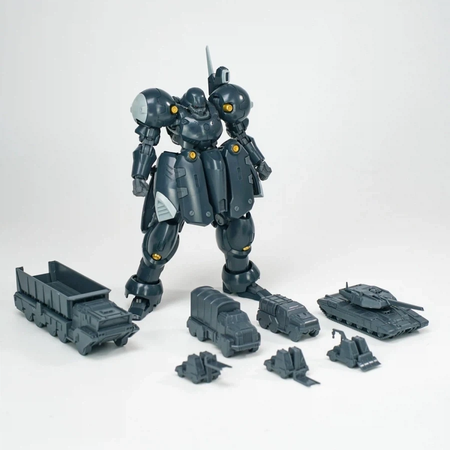 [SHEIK MAINLAND] 1/144 디오라마 세트 타입 A 그레이 - 이미지 10