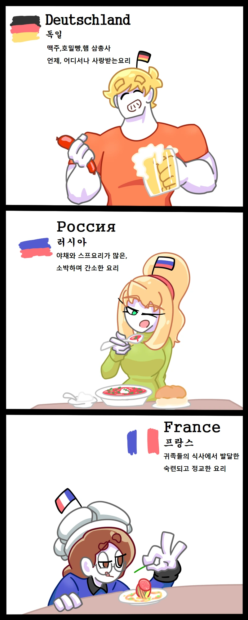 유럽의 요리.manhwa