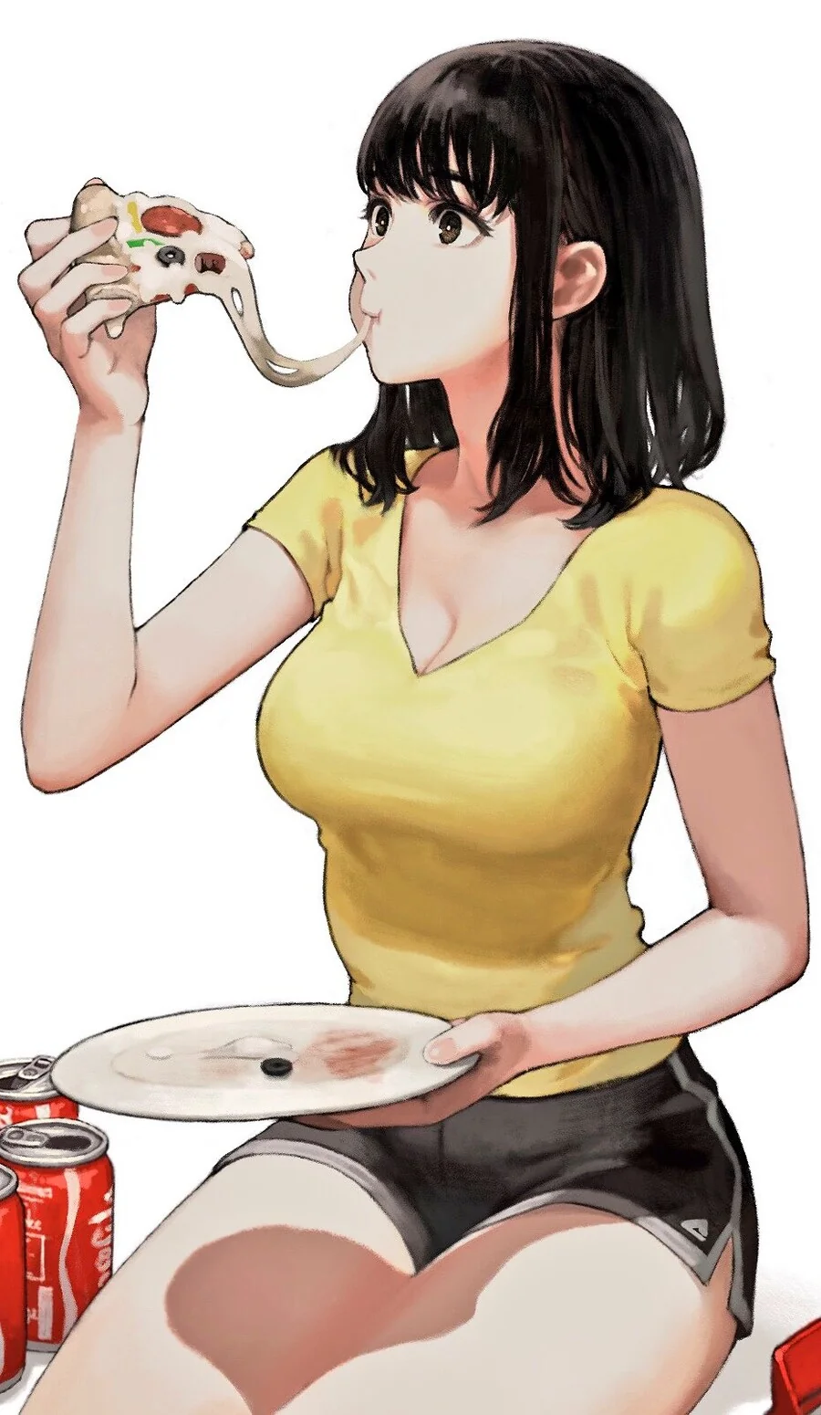 복스럽게 잘 먹는 아가씨들
