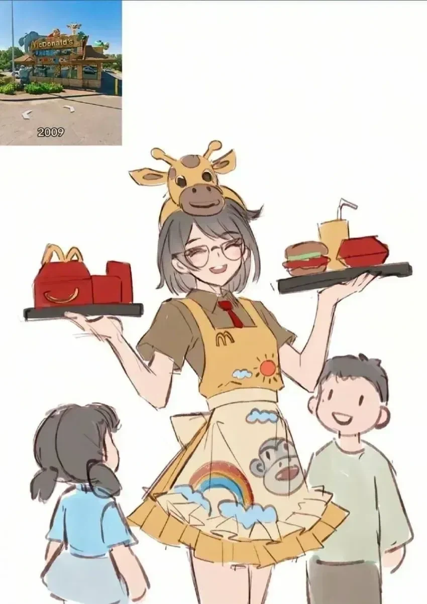 현대화로 우울증에 걸려버린 맥도날드 눈나.comic - 이미지 3