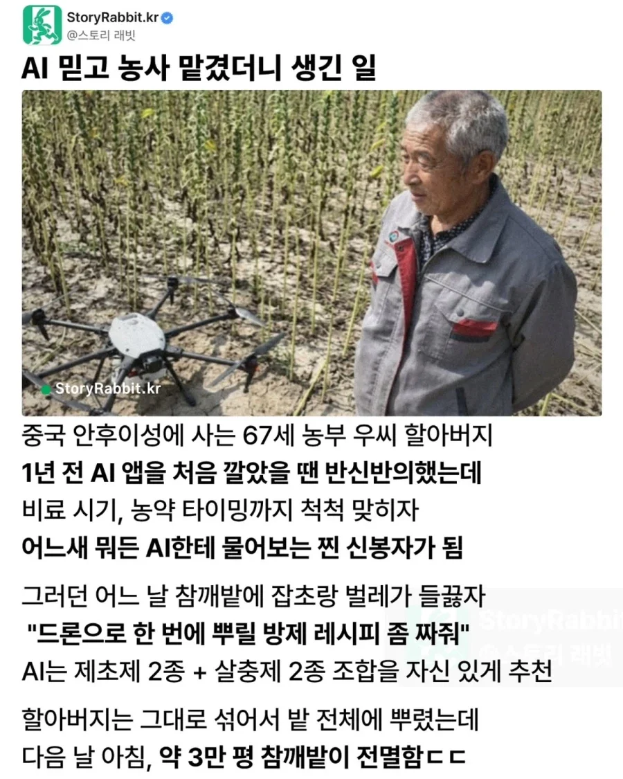 AI 믿고 농사 맡겼다가 벌어진 일.jpg
