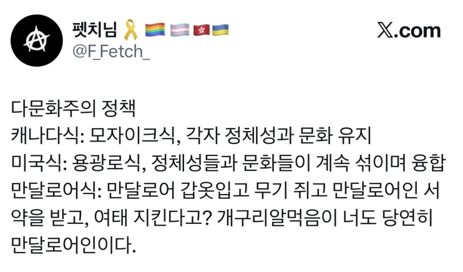 한국은 다문화가 아니라 다인종 단일문화국가를 원하는 것 같다.jpg - 이미지 3