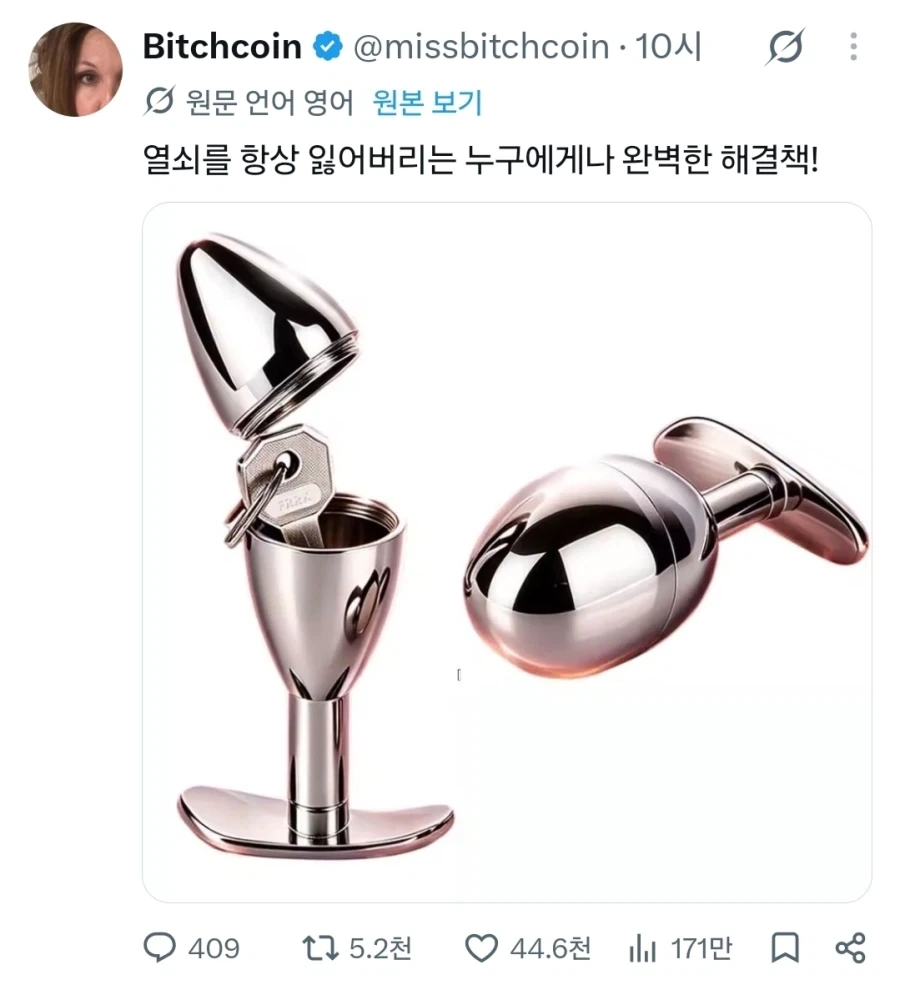 대다수 나라의 집열쇠는 비싸다고 한다
