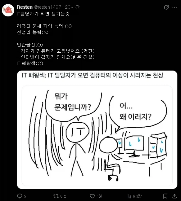 회사의 IT 담당자가 되면 생기는 능력