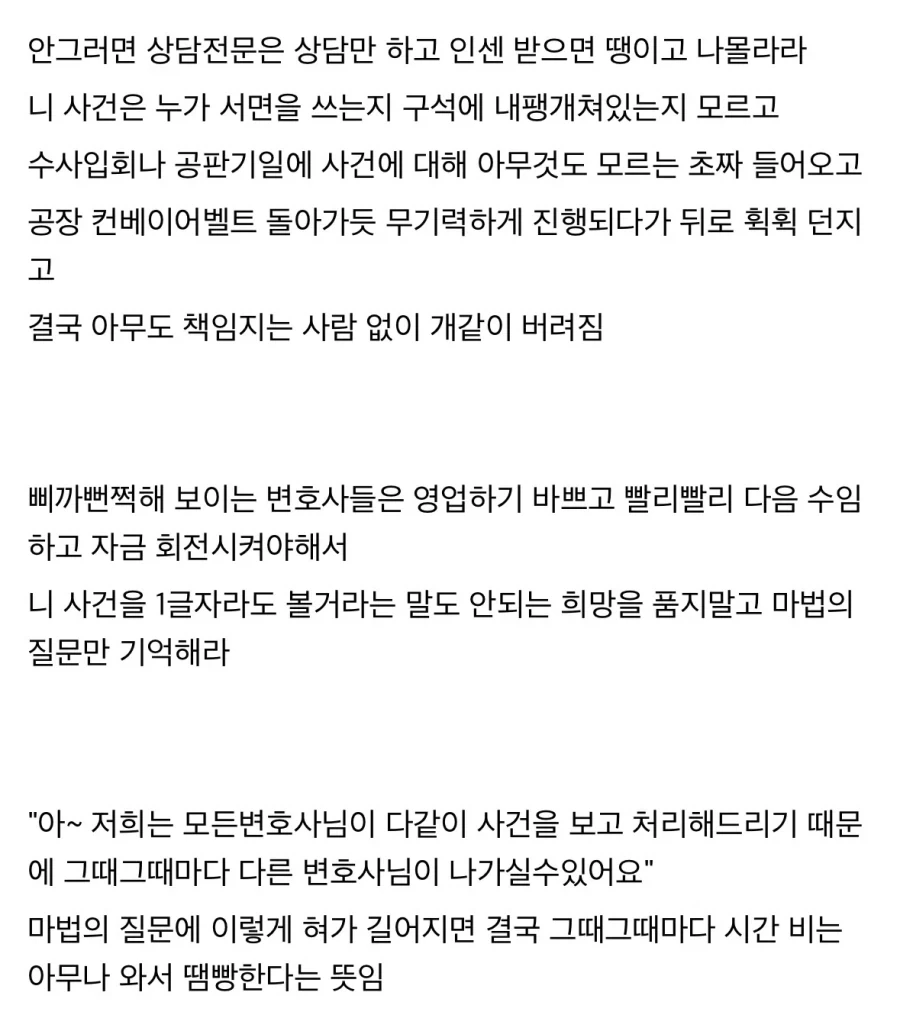 변호사 선임 진짜 핵심 tip 푼다 - 이미지 2