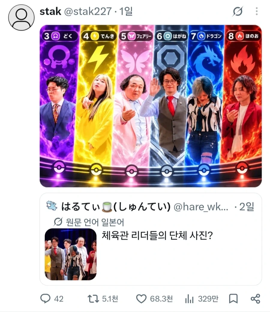 너무 체육관 관장같아서 화제였던 단체사진 - 이미지 3
