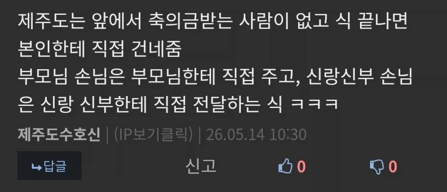 육지 사람들은 잘 모르는 제주도의 결혼 문화