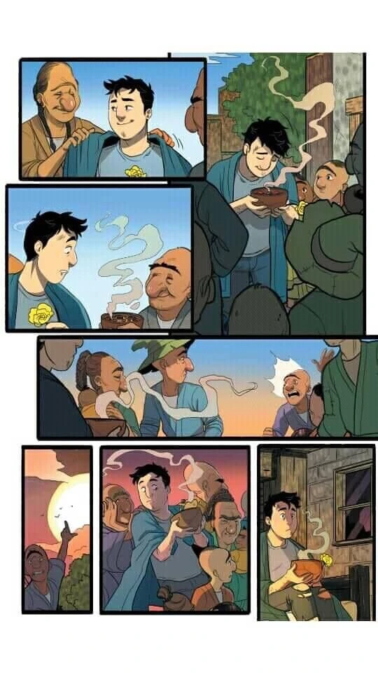 모험가가 친절한 마을의 영웅이 되는 만화.mangas - 이미지 3
