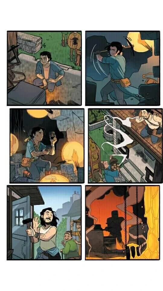 모험가가 친절한 마을의 영웅이 되는 만화.mangas - 이미지 7