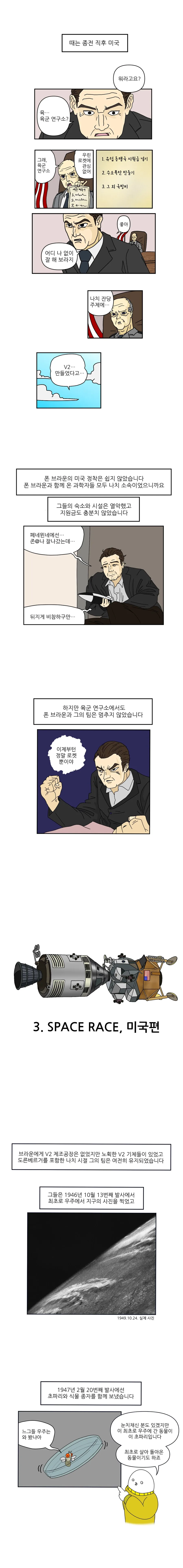 만화) 나치 친위대 출신 과학자의 미국 생존기