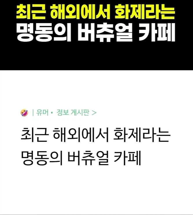 렉카 유튜브 채널에 등장한 수상한 카페.Ruli
