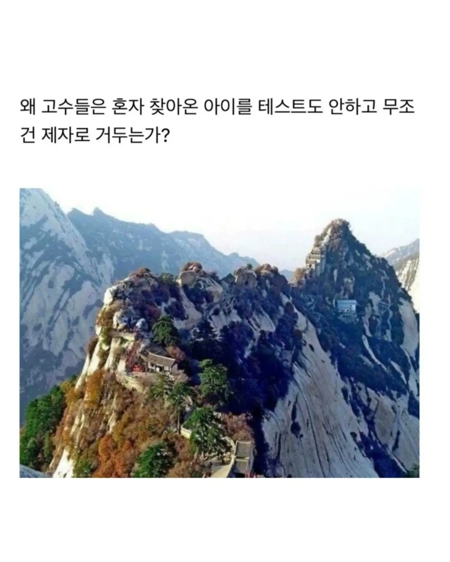 실제로 보면 이해가는 무협지 설정 - 이미지 4