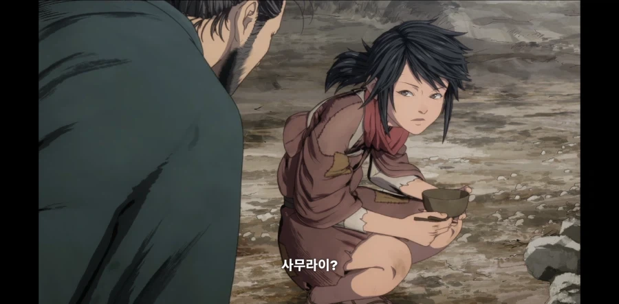 귀무자) 가족을 잃은 고아를 달래주는 무사시 - 이미지 4