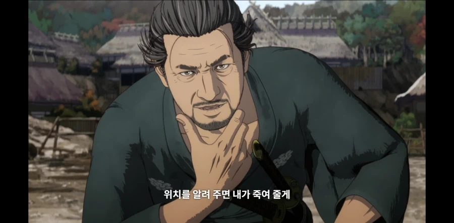 귀무자) 가족을 잃은 고아를 달래주는 무사시 - 이미지 5