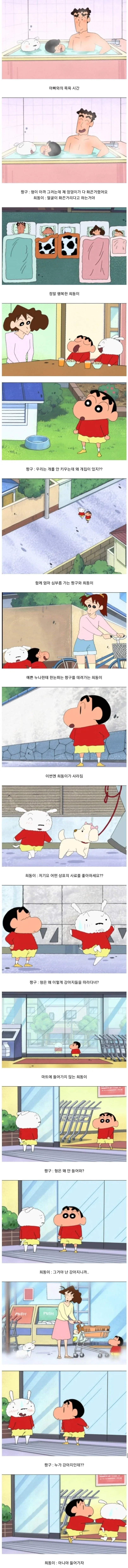 짱구의 형이 되어버린 흰둥이 - 이미지 3
