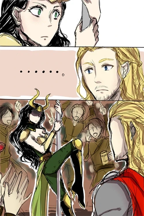 MCU) 뭔가 다른 로키를 보게 된 토르