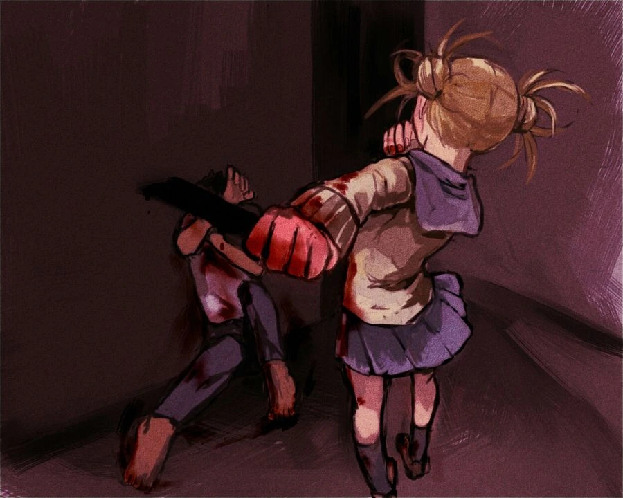 골목길에서 삥 뜯는 여자아이.manga - 이미지 3