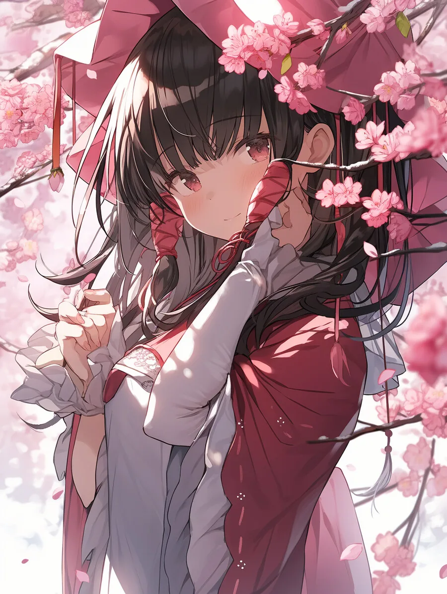 ai) 벚꽃을 주제로 그림 뽑아보기 - 이미지 7