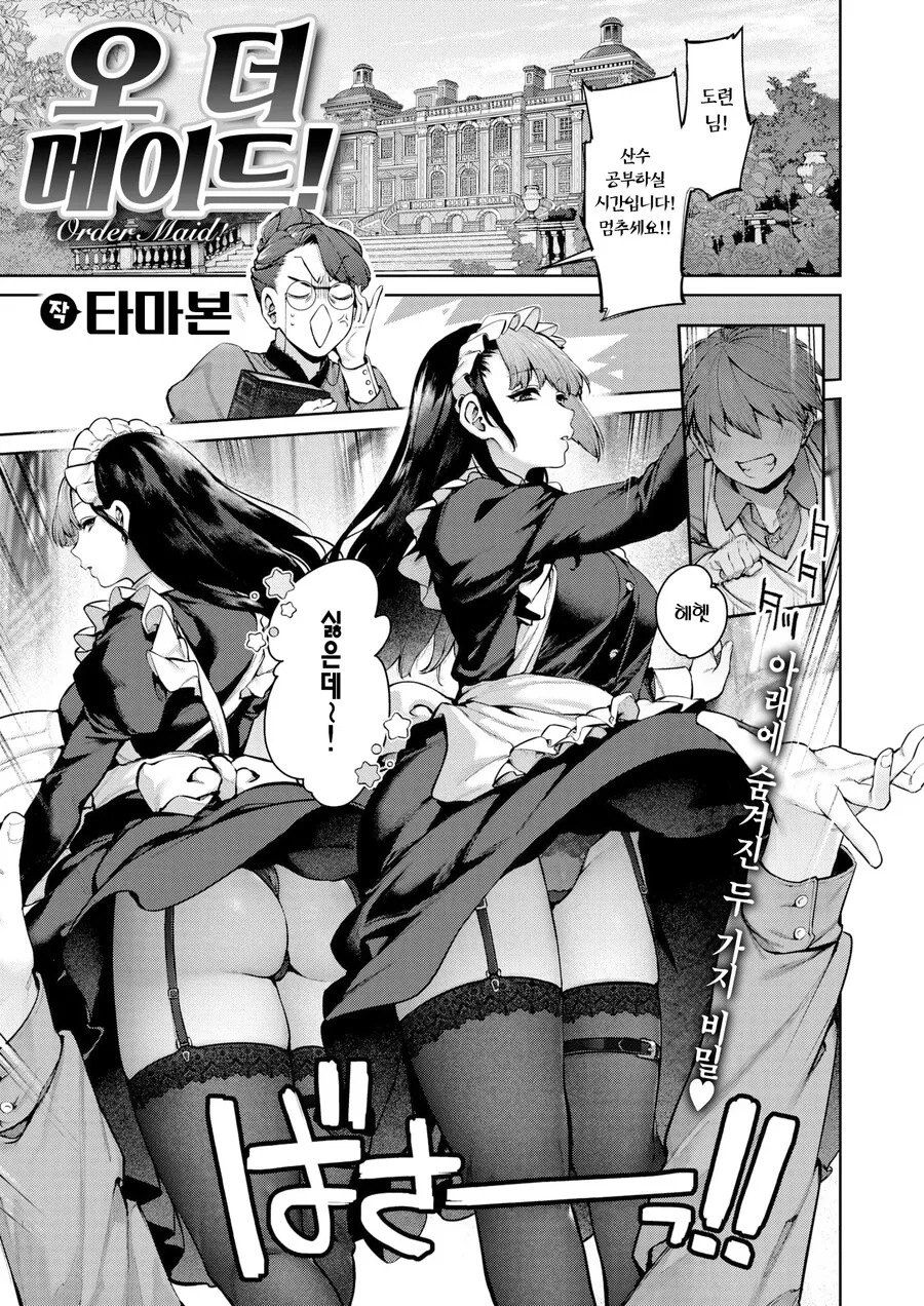 쌍둥이메이드가 납치 당하는.manga