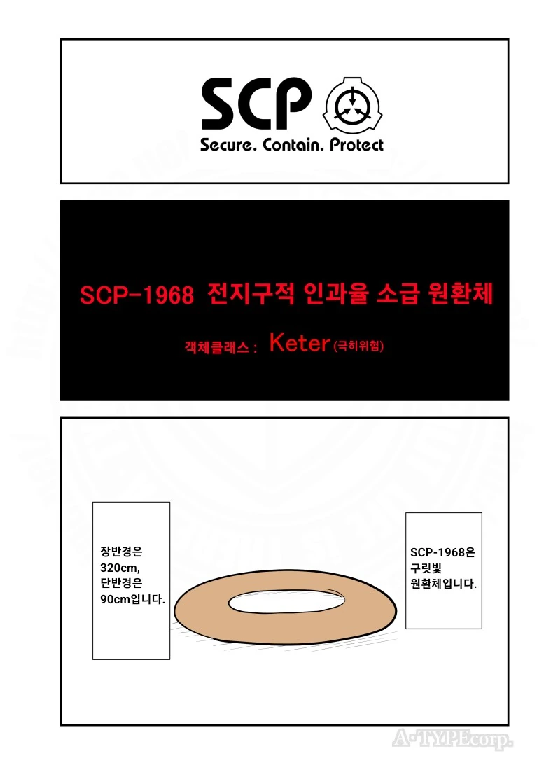 퍼옴) SCP-1968 -전지구적 인과율 소급 원환체- 만화.manwha