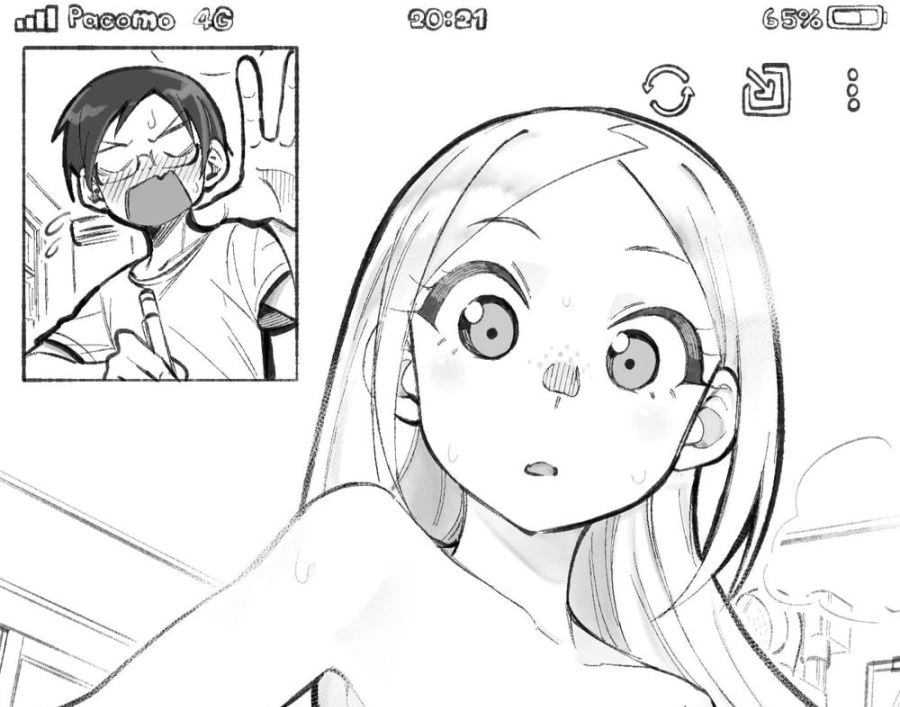 실수로 ㅇㅁ을 본 manhwa